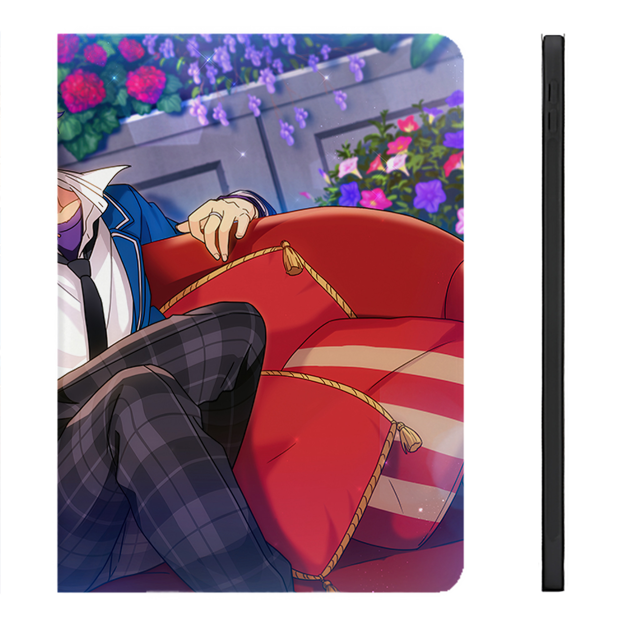 （画像用） あんさんぶるスターズ! Ensemble Stars IPadケース ペンホルダー付き ブックスタイルデザイン